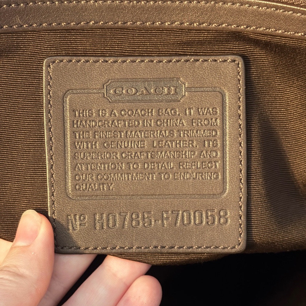 Coach Signature Hudson Commuter Briefcase - F70058 - Picture 5 of 10